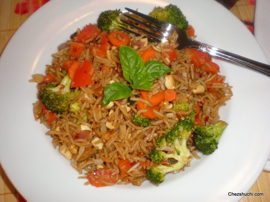 Thai fried rice recipe